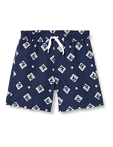 Petit Bateau chłopięce stroje kąpielowe A06JZ, średniowieczne/lawinowe, 4A 4 lata, Średniowieczny/Avalanche