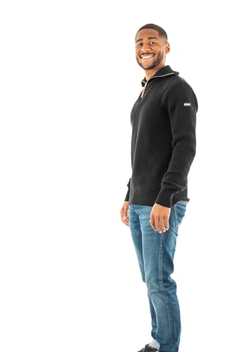 Schott NYC sweter męski, czarny, XXL