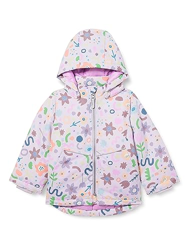 NAME IT Dziewczęca kurtka Nmfmaxi Shapes, Pink Flambé, 86 cm