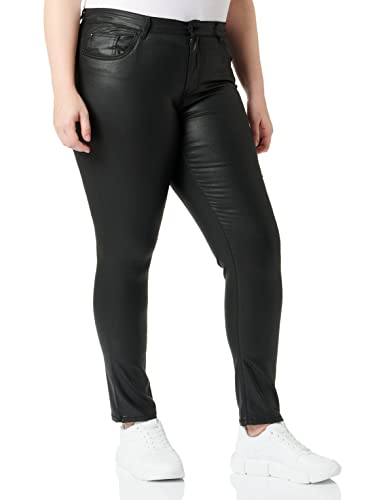 ONLY Spodnie damskie ONLFHush powlekane, czarny, XXS x 30L