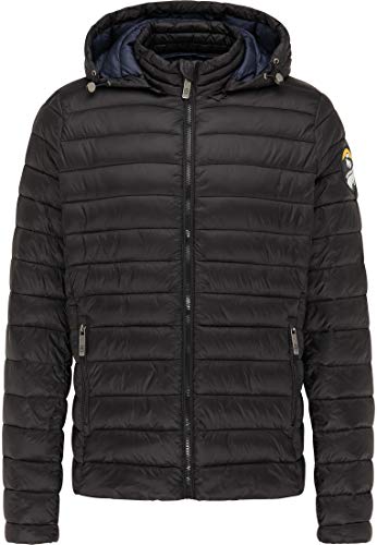 MO Pikowana kurtka męska 14309416, czarny, M