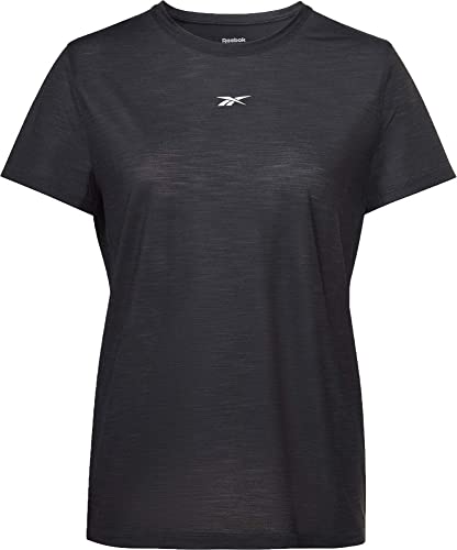Reebok Damska koszulka do ćwiczeń, niebieska, XL, NIEBIESKI, L
