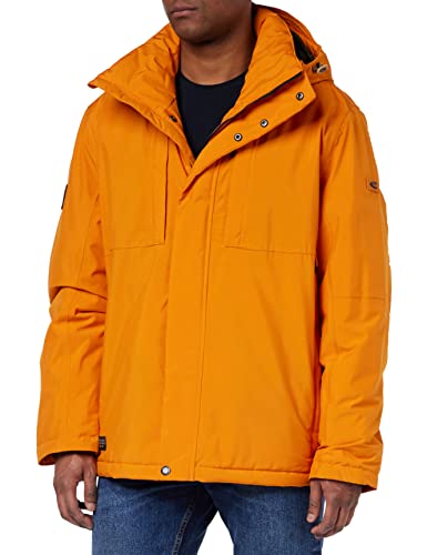 camel active TeXXXactive® męska kurtka funkcyjna z poliestru pochodzącego z recyklingu, pomarańczowy, 110