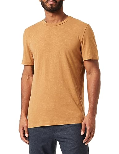 s.Oliver Męski T-shirt z krótkim rękawem, brązowy, XXL