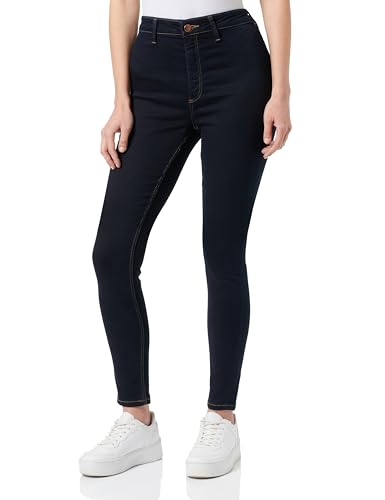 Q/S by s.Oliver Damskie spodnie jeansowe, Sadie High Rise Skinny Leg Blue 36, niebieski, 36W / 32L
