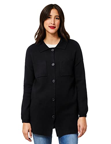 Street One damski kardigan, czarny, 40