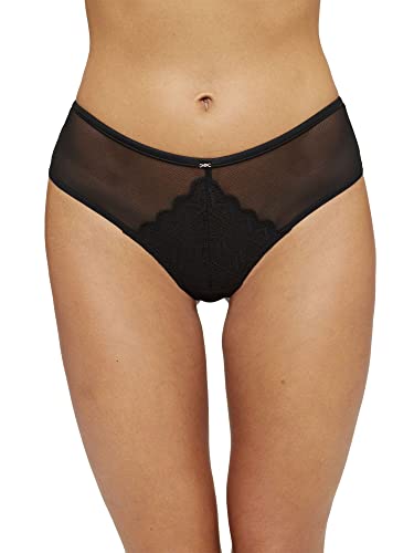 ESPRIT Damskie szorty świąteczne koronkowe Par Brazylijskie, Czarny, 66 PL