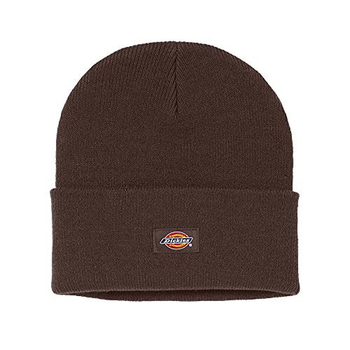 Dickies Męska czapka ze ściągaczami z akrylu Beanie, czekoladowobrązowy, jeden rozmiar