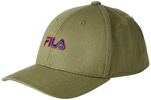FILA Bezirk Kid Dad Cap czapka baseballowa, uniseks, kolor oliwkowy, rozmiar uniwersalny