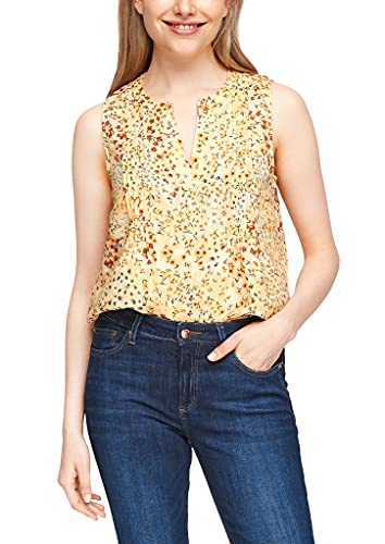 s.Oliver Bluzka damska, Sunlight Yellow Aop, 40 PL