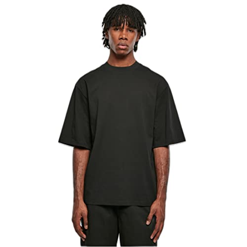 Urban Classics Męska koszulka z długim rękawem organicznym, czarny, L