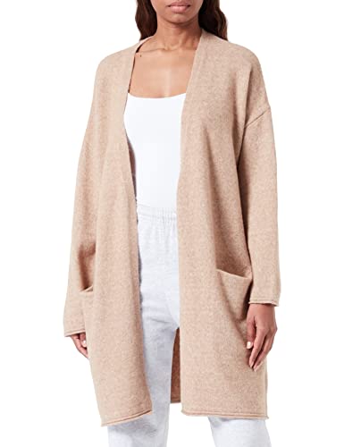 s.Oliver BLACK LABEL Damska kurtka z dzianiny, brązowa, M, brązowy, M