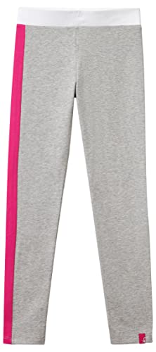 United Colors of Benetton Legginsy dziewczęce i dziewczęce, Szary melanż średni 501, 160