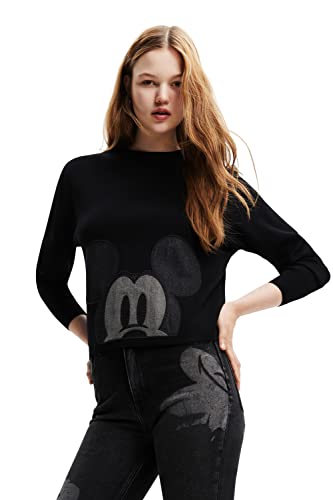 Desigual Sweter damski, czarny, XL