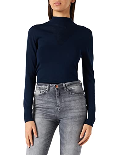 G-STAR RAW Damski sweter z dzianiny Mock Knits, Niebieski (Luna Blue D20495-b692-c630), L