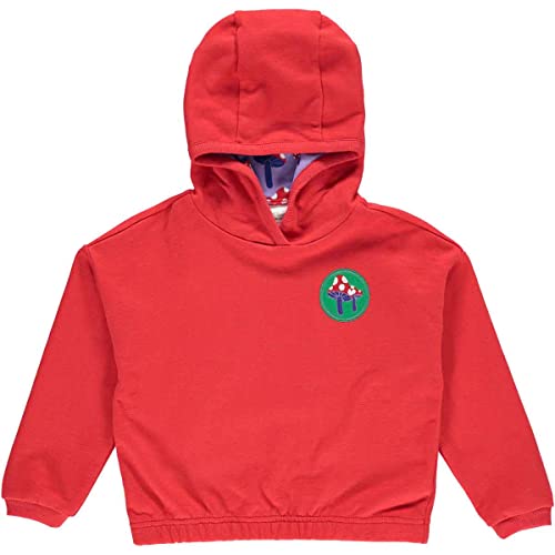 Fred's World by Green Cotton Chłopięca bluza z kapturem Mushroom, Lollipop, 110