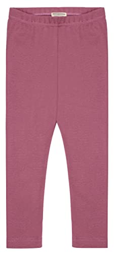 loud + proud Legginsy dziecięce, certyfikat GOTS, Grape, 86-92