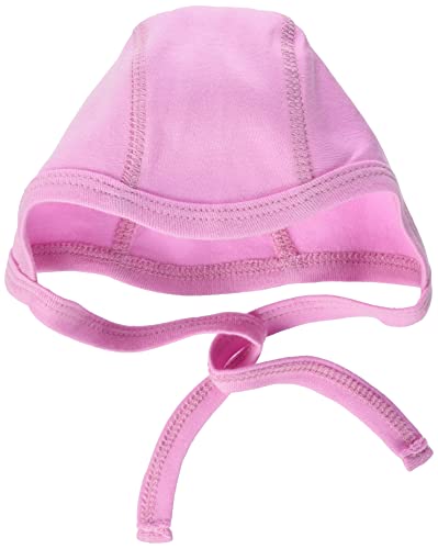 Schnizler Unisex Baby Erstlingsütze Interlock czapka beanie, różowa, 38/44