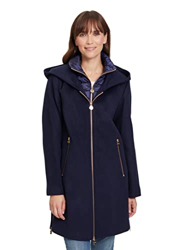 Betty Barclay Damska kurtka 7338/1553 wełna, głęboki granat, 38 (DE)