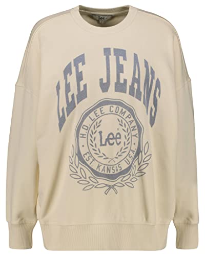 Lee Damska bluza oversize, écru, L