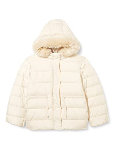 United Colors of Benetton Kurtka dla dziewczynek i dziewczynek, Beżowy Jasny 32c, 140