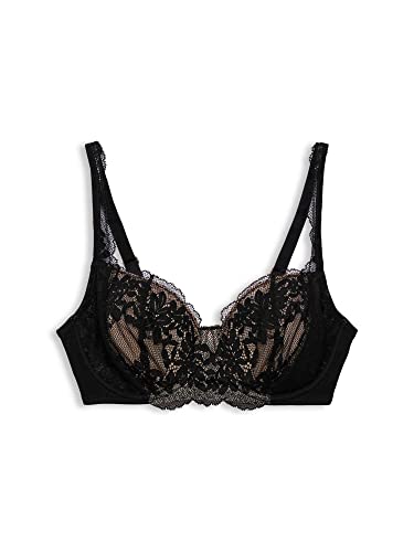 ESPRIT Bodywear Seasonal Lace RCS Underwire BC biustonosz formowany na ramiączkach, czarny, 70 F