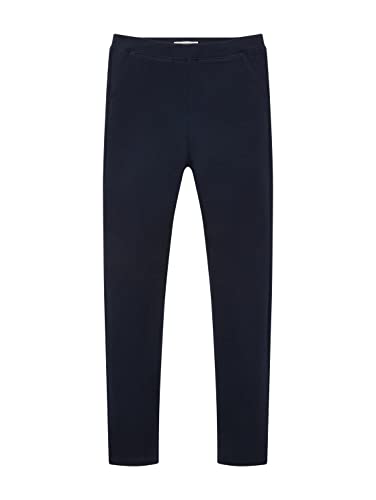 TOM TAILOR Dziewczęta Legginsy dziecięce Basic 1033988, 10668 - Sky Captain Blue, 116-122