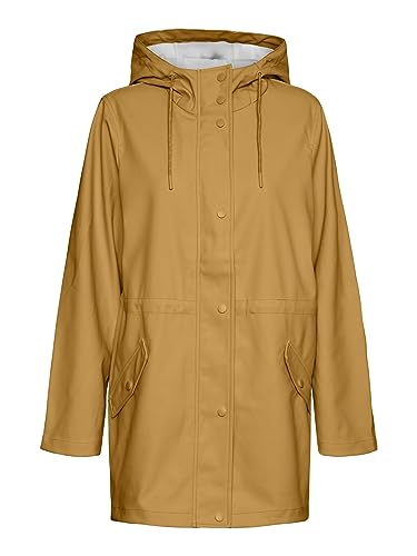 Vero Moda Damska kurtka powlekana Vmmalou Noos Tall, Bursztynowe złoto, S wysoki