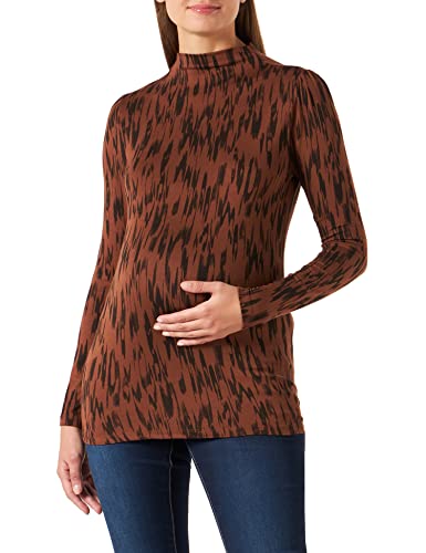 Supermom Damska koszulka Tee Askern Long Sleeve All Over Print, Brunette-N007, L