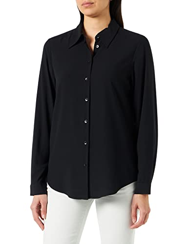 United Colors of Benetton Damska koszula 5wpwdq02z, czarna 100, średnia, czarny 100, M