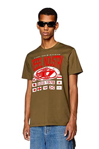 Diesel Koszulka męska, 5af-0catm, 3XL