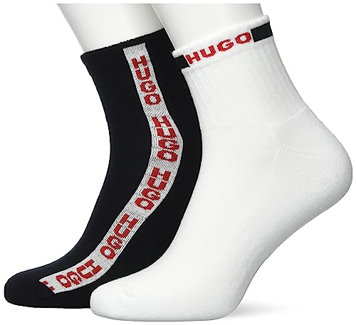 HUGO Krótkie skarpety, czarny, 42 EU