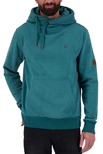 Alife and Kickin męska bluza JohnsonAK A bluza z kapturem, sweter S-XXXL, leśny melanż, XL, melanż