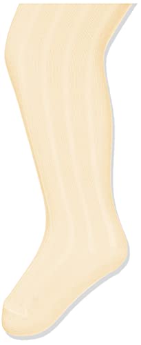 NAME IT Baby Girls NMFLERIBBO LE rajstopy rajstopy, krem maślany, 80-86, Buttercream, 80/86 cm
