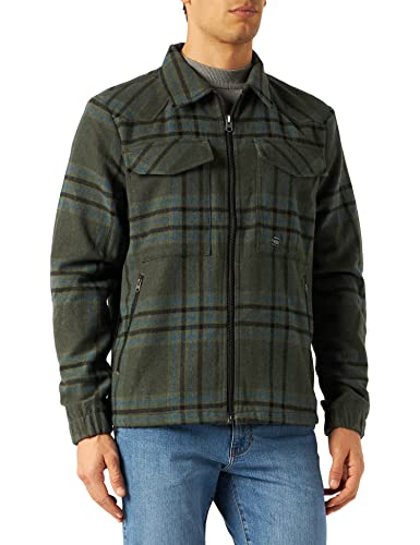 G-STAR RAW Męska kurtka Check Overshirt, Multicolor (graphite drew check C840-C642), XS