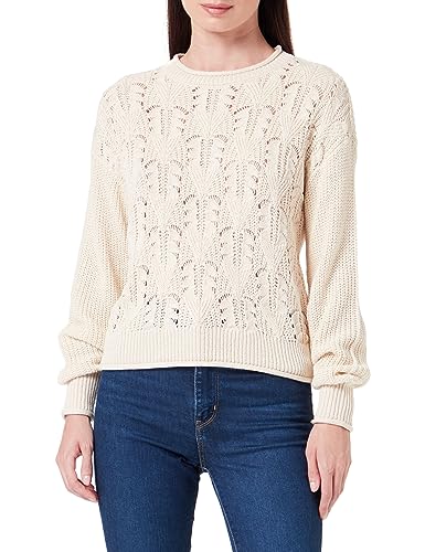 Bestseller A/S Damski sweter VMCRUSH LS O-Neck Boo, brzoza, L, Birch, L