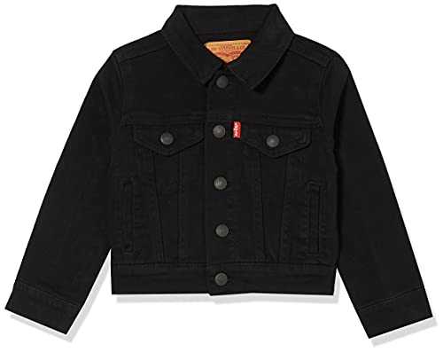 Levi's Kids Kamizelka dżinsowa chłopięca, Czarny, 12 Lat