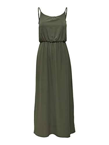Only Onlnova Life Strap Maxi Dress Solid Ptm Długa sukienka damska, Kalamata, 36
