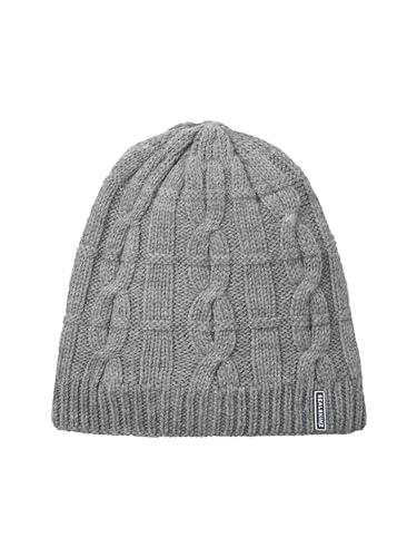 SEALSKINZ Blakeney wodoodporna dzianinowa czapka na zimną pogodę, szara, szary, M-XL