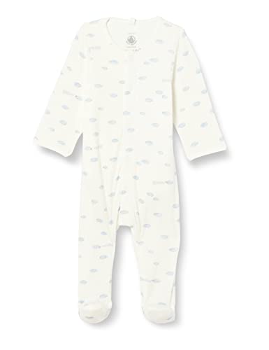 Petit Bateau Pończochy Pijama Mixed Baby, Biały Marshmallow/Multico, 9 miesięcy