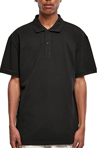 Urban Classics Męska koszula polo oversize, czarna, S