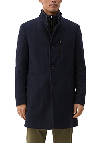 s.Oliver Męski 2115903 płaszcz z mieszanki wełny, 59W2, 44, 59 W2
