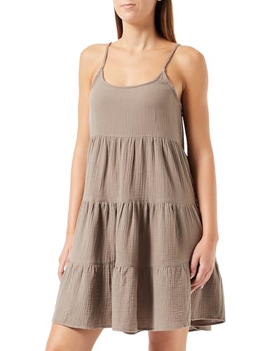 ONLY Sukienka damska ONLTHYRA Slip Dress WVN, orzech włoski, S, Walnut, S