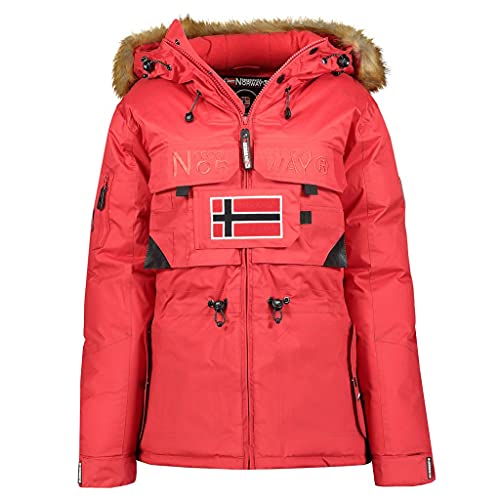 Geographical Norway Parka męska na ławkę, czarna, L, Rojo, S