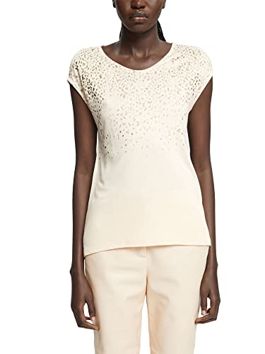 ESPRIT Collection Damska koszulka 112EO1K327, 275/DUSTY Nude, XS, 275/Dusty Nude, XS