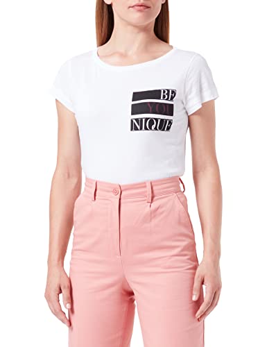 Sisley T-shirt damski, Biały 941, XL