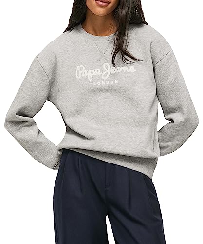 Pepe Jeans Damska bluza Nanette N, 933 szary Marl, XL