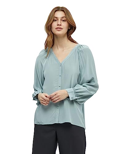 Peppercorn Damska koszula z długim rękawem Omira z dekoltem w serek, Arona, 38