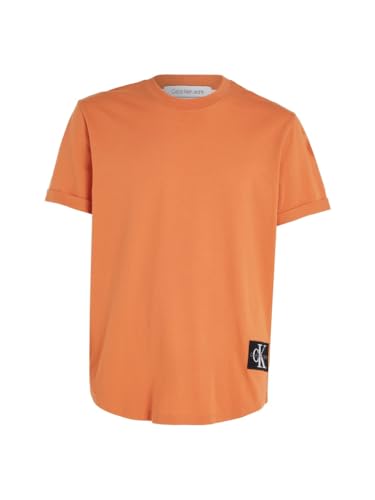 Calvin Klein Jeans Dzianinowe topy S/S, Spalona glina, XL