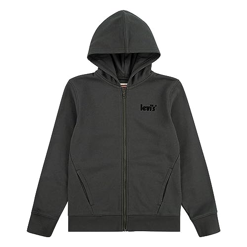 Levi's Kids Chłopięca bluza z kapturem z logo LVB 8EG980, ciemny cień, 4 lata, Ciemny cień, 4 Lat